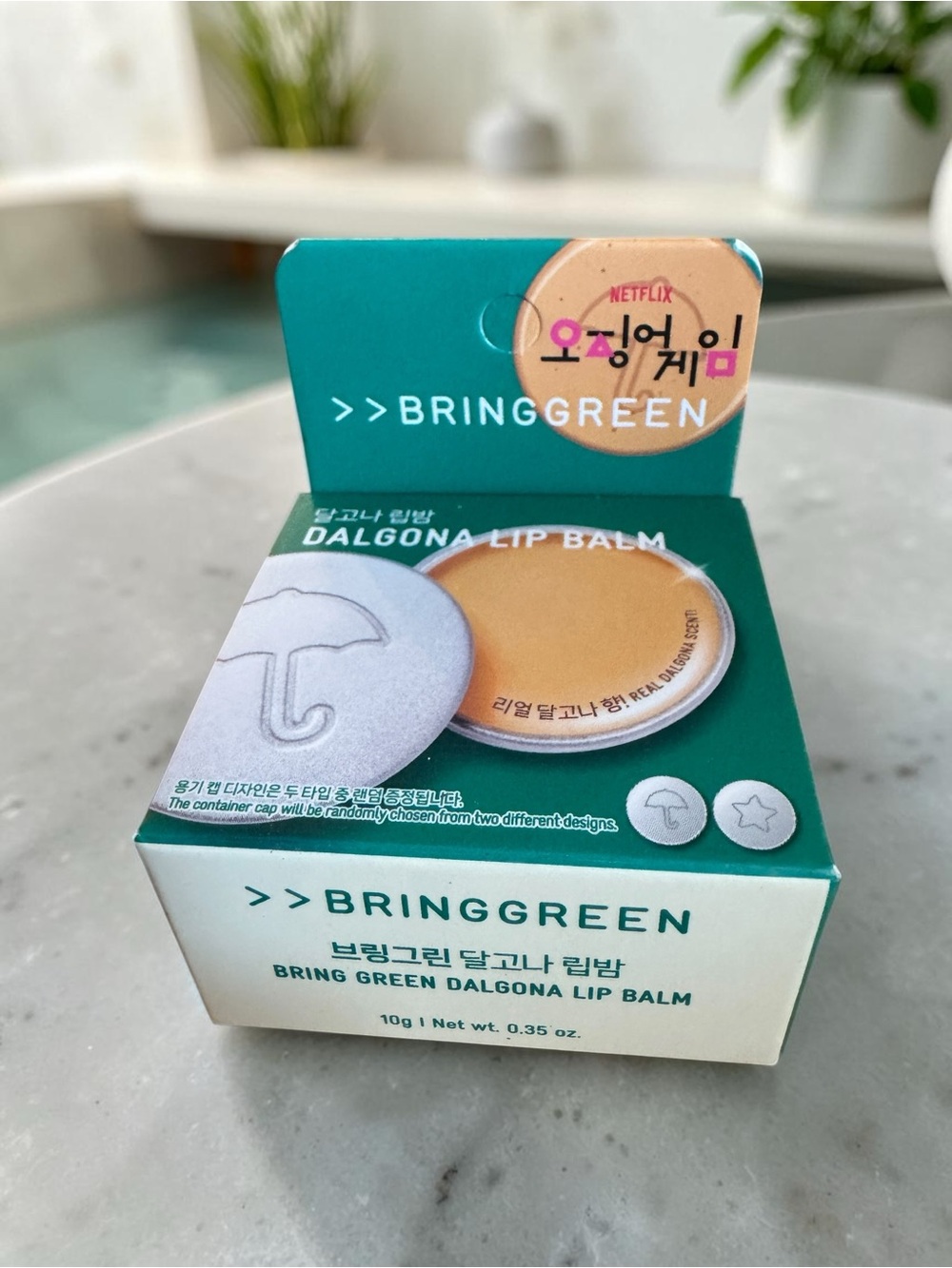 BRINGGREEN Dalgona Lip Balm – K-Beauty – New